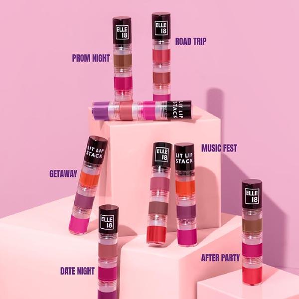 Elle18 Lit Lip Stack Date Night 4.5 ml - Liquid Lipsticks