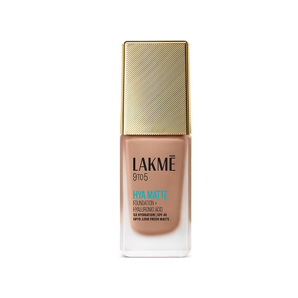 Lakme 9to5 Hya Matte Foundation + Hyaluronic Acid Cool Mocha 25 ml - Foundation