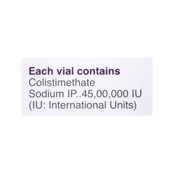 Xylistin 4.5Miu Injection 1'S - Bacterial Infections-OAB