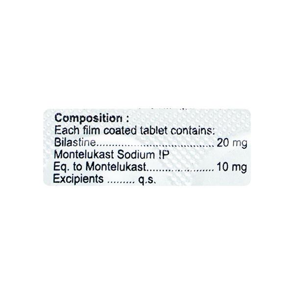 BILASET M Tablet 10's - Allergies-Ant