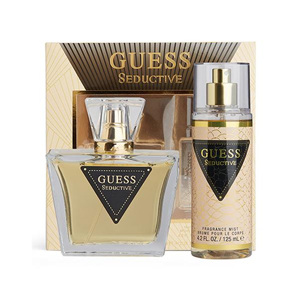 Guess Seductive For Women Gift Set (Eau De Parfum 75Ml + Body Spray 125Ml) 1's - Women Perfumes (Edt/Edp)