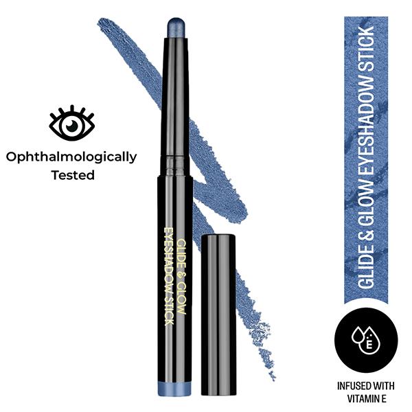 Netmeds | Insight Cosmetics Glide & Glow Eyeshadow Stick Blue Thunder 2 g