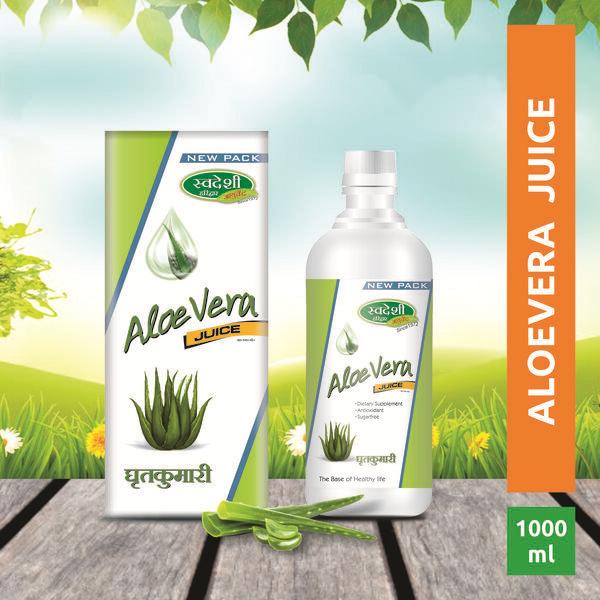 Swadeshi Aloevera Juice 1000 ml - Diabetes Care (Ayush)