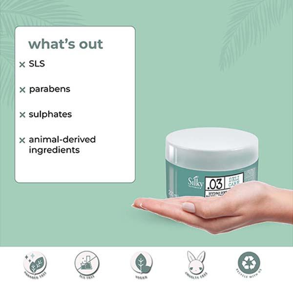 Silky Technobasics .03 Deli Care Hydro Herb Mask Hydrating And Protective 250 ml - Hair Masks & Packs