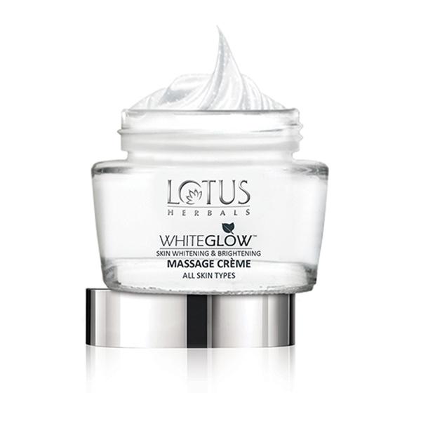 Lotus Herbals Whiteglow Skin Whitening & Brightening Massage Creme 60 gm - Face Creams