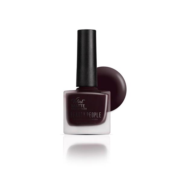 Beauty People Velvet Matte Nail Polish Matte - Me - Cola - 1011 9.9 ml - Nail Polish