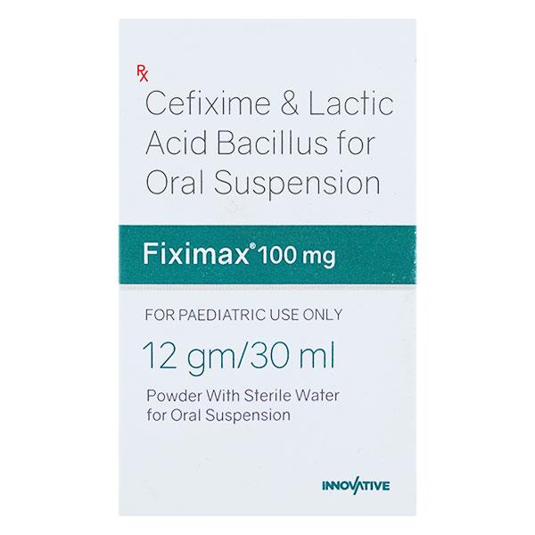 Netmeds | FIXIMAX 100mg Oral Suspension 30ml