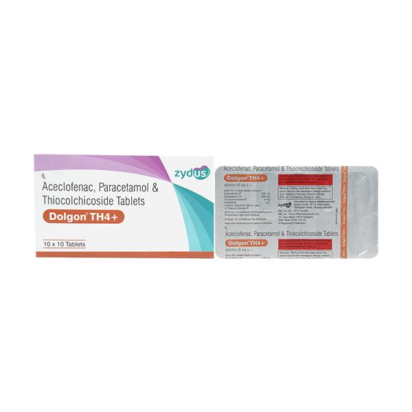 DOLGON TH 4+ Tablet 10's - Pain relief-Nsa
