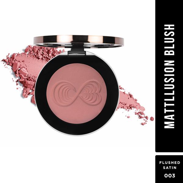 Colorbar Mattillusion Blush-Flushed Satin 4 gm