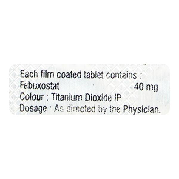 FEBUDIM 40 Tablet 10's - Gout