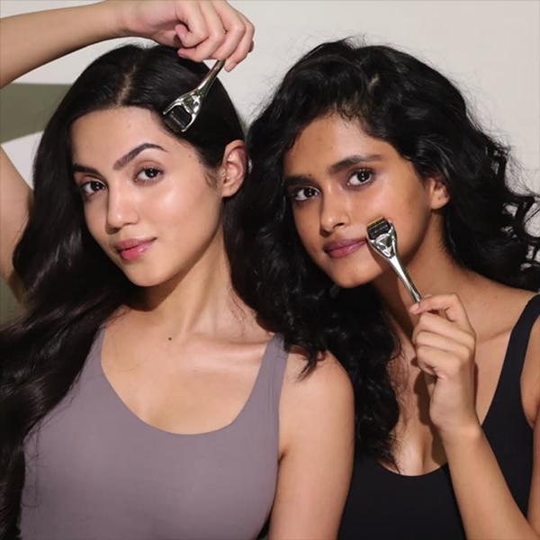 House of Beauty Derma Roller 0.50Mm Reduces Pigmentation, Fade Pimples & Acne Scars 1's - Derma Rollers