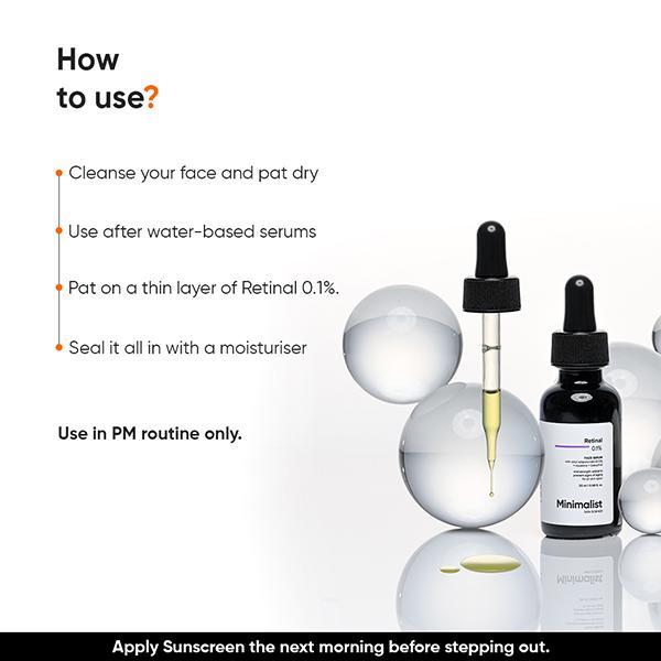 Minimalist Retinal 0.1% Face Serum 20 ml - Face Serum