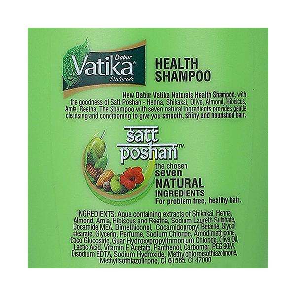 Dabur Vatika Health Shampoo - Henna & Amla 180 ml - Shampoos