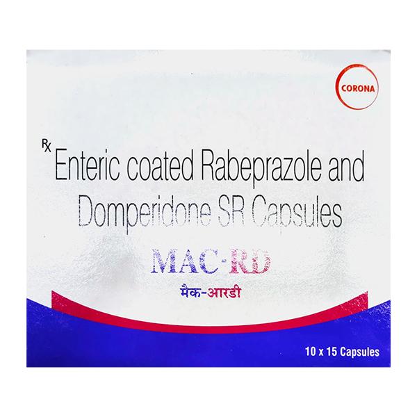 MAC RD Capsule 15's - Ulcer/Reflux/Flatulence-Aaa