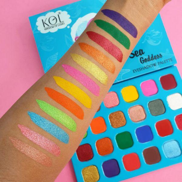 Kingdom Of Lashes - Sea Goddess X24 - Eyeshadow Palette 1's - Eye Shadow Palettes