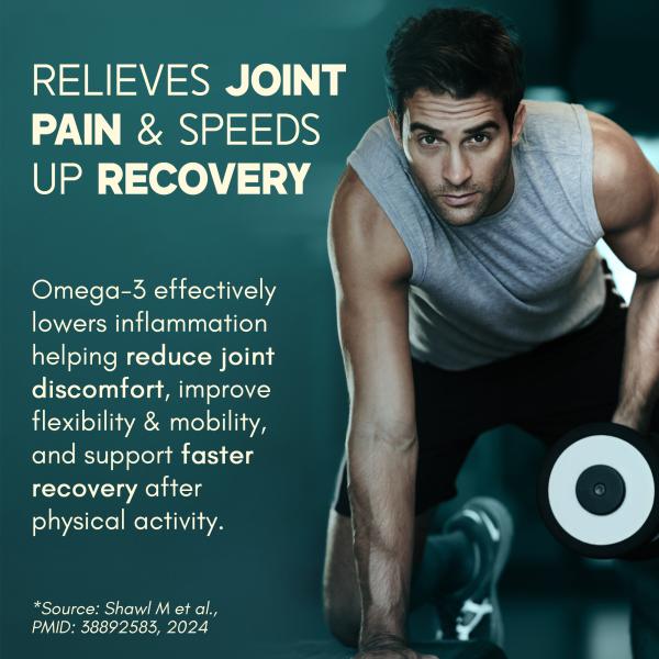 Rasayanam Plant Based Omega 3 Capsules 60's - Omega Fish Oil Fatty Acids