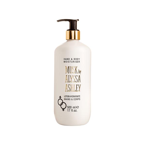Alyssa Ashley Musk Hand & Body Lotion Lotion With Pump 500 ml - Lotions & Creams