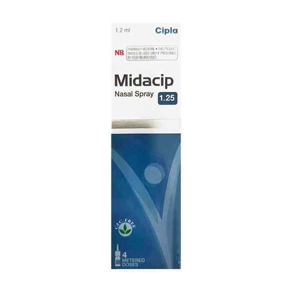 MIDACIP 1.25 Nasal Spray 1.2ml