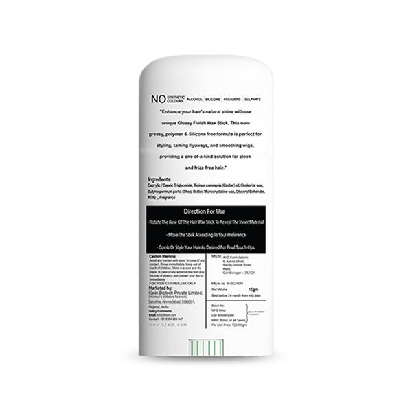 Ktein Hair Wax Stick, Wax Stick for Hair Slick Stick, Hair Wax Stick for Flyaways Hair Gel Stick Non-Greasy Styling Cream for Fly Away and Frizz Hair 15 gm - Hair Gels & Waxes