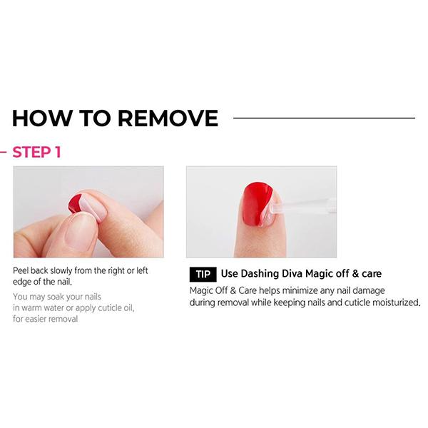 Dashing Diva Magicpres Nail Polish - Silver Edge French 1's - Nail Care