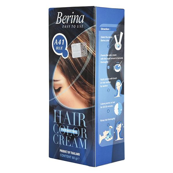 Netmeds | Berina A41 Blue Hair Color Cream 60 gm