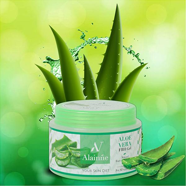 Alainne Aloe Vera Fbh Gel Tube Moisturizer 100 gm - Creams/Oils/Lotions