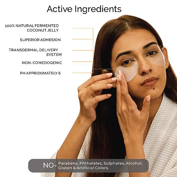 Luxa Derme Under Eye Revive Bio Cellulose Sheet Mask (Pack 2 x 5ml) 1's - Eye Masks