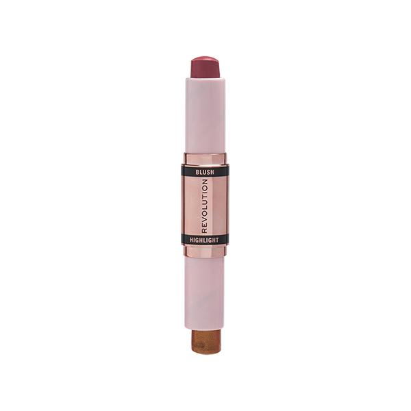 Makeup Revolution Blush & Highlight Stick Flushing Pink 8.6 gm - Blushes