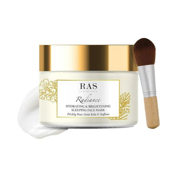 Ras Luxury Skincare Radiance Hydrating & Brightening Sleeping Gel Face Mask 50gm - Masks & Peels