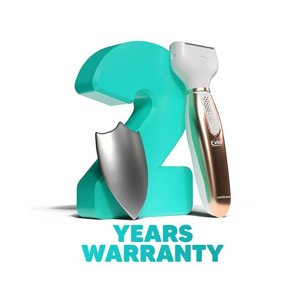 LetsShave Evior Face and Body Trimmer Set for Women with 2 Year Warranty - Womens Trimmer with Foil Shaver 1's - Shaving & Hair Removal