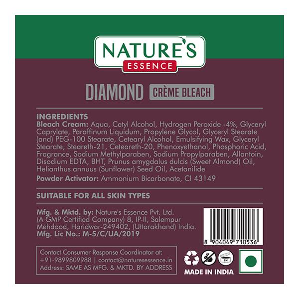 Nature's Essence bleach creme - Diamond 21 gm - Face Bleach