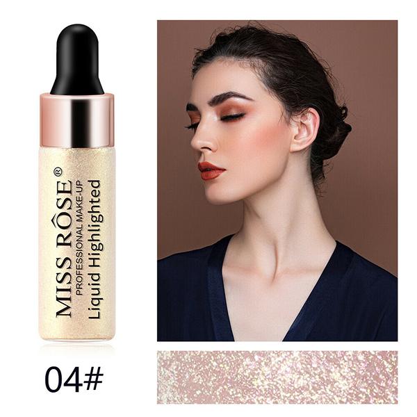 Miss Rose Skin Instant Glow Drop Liquid Highlighter 7003 - 007 04 20 gm - Highlighters & Illuminators