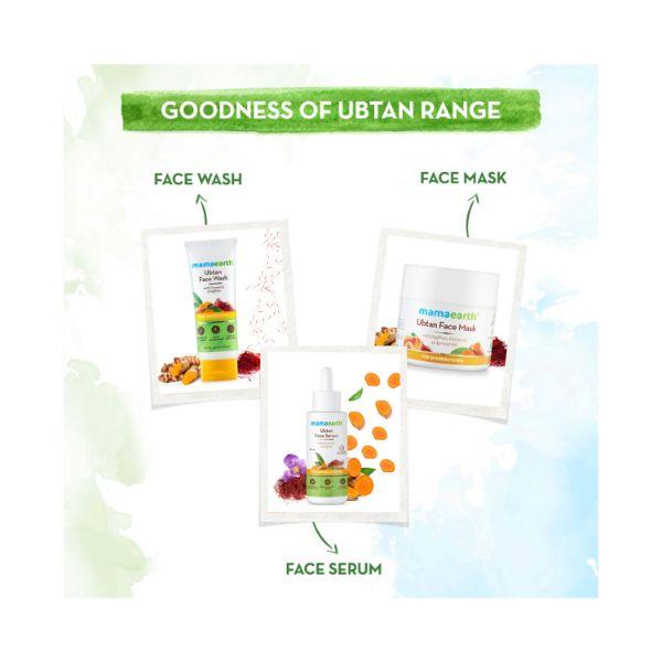 Mamaearth Ubtan Nourishing Cold Cream for Winter with Turmeric & Saffron for Glowing Moisturization 100 gm - Creams/Oils/Lotions