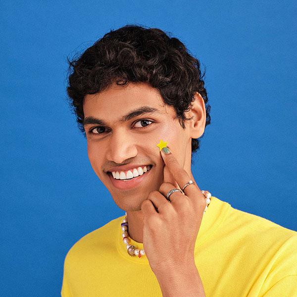 Gush Beauty Dart It Hydrocolloid Pimple Patches For Healing Acne, Zits And Blemishes - Super Star 1's - Masks & Peels