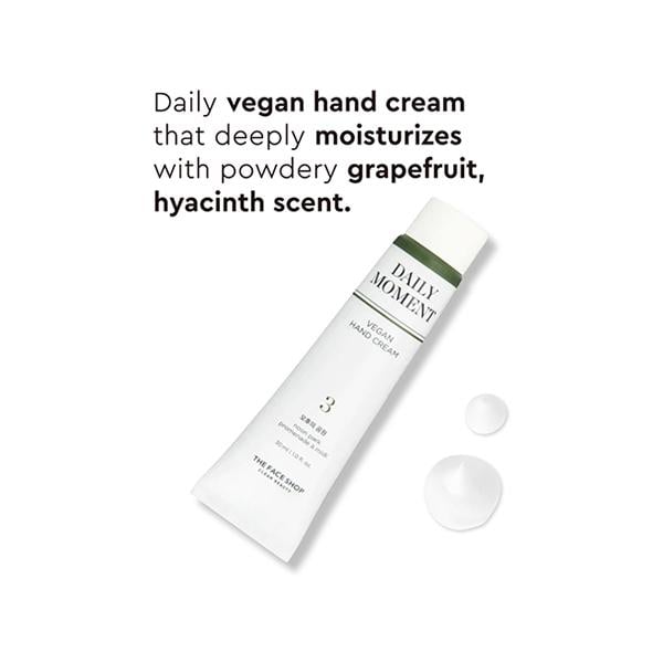 The Face Shop Daily Moment Vegan Hand Cream - Noon Park 30 ml - Hand Creams