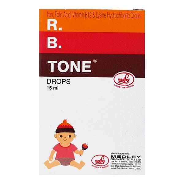 R B Tone Drops 15ml - Iron Supplement/Anaemia-Vma