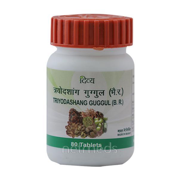 Netmeds | Patanjali Triyodashang Guggul Tablet 80's