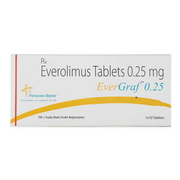 Netmeds | Evergraf 0.25mg Tablet 10'S