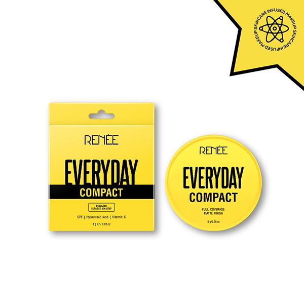 Renee Cosmetics Everyday Compact 01 8 gm - Compact Powder