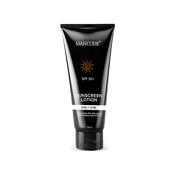 Netmeds | Mancode Spf 50+ Sunscreen Lotion 100 ml