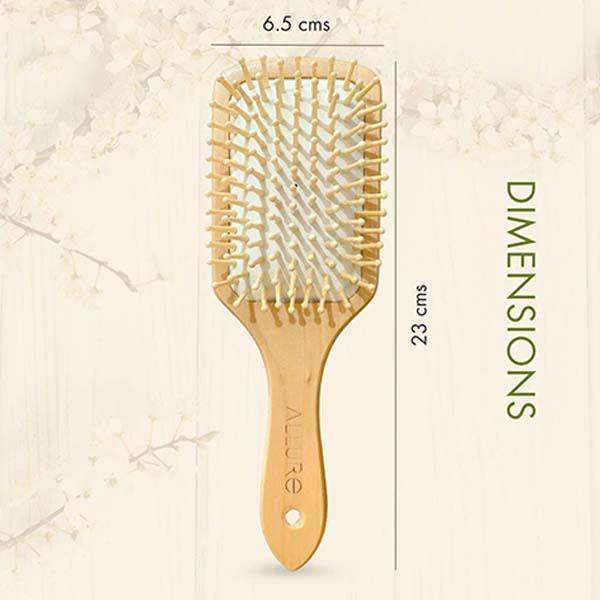 Allure Personalised Paddle Hair Brush Letter L 1's - Hair Brushes