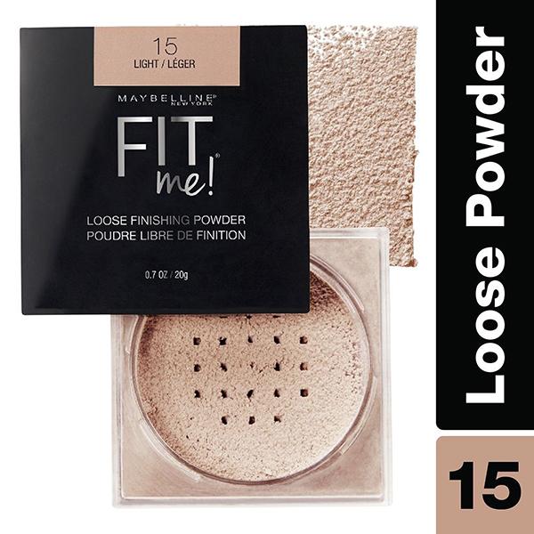Netmeds | Maybelline New York Fit me Loose Finishing Powder,15 Light Leger 20 gm
