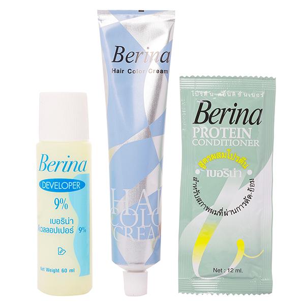 Berina A23 Bright Red Hair Color Cream 60 gm - Crème