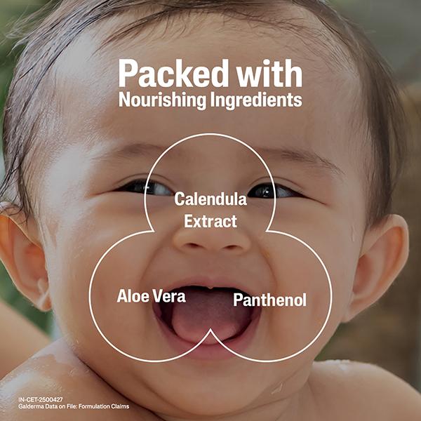 Cetaphil Baby Wash & Shampoo With Organic Calendula 400 ml - Baby Body Wash