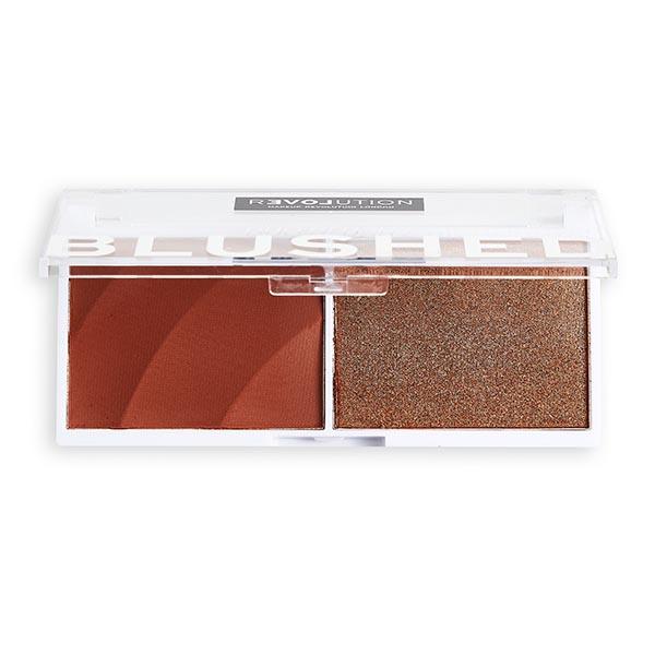 Makeup Revolution Colour Play Blushed Duo Baby 5.8 gm - Blushes