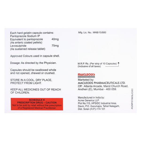 Nupenta LS Capsule 10'S - Ulcerative Colitis/Bowel Inflammatory Disease-Ant