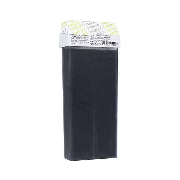 Biosoft Charcoal Cream Wax Refill Roll On Wax 100 ml - Shaving & Hair Removal