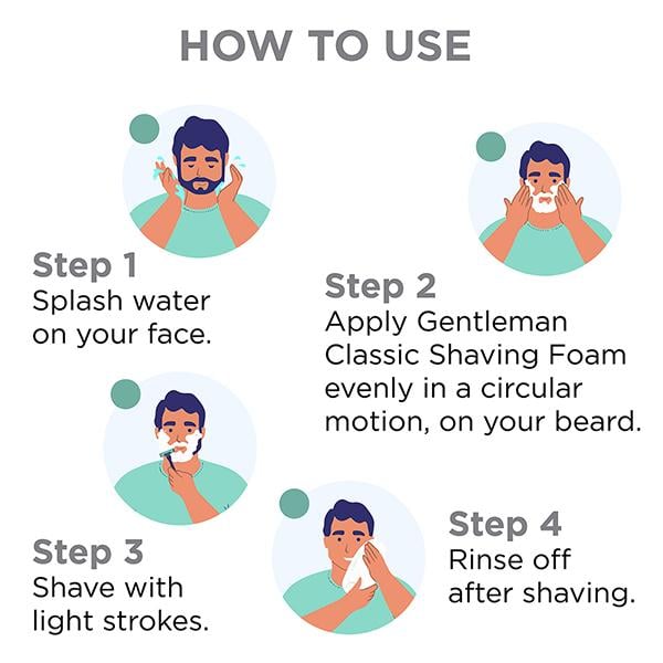 Yardley London Gentleman Classic Shaving Foam 200 gm - Shaving Foams