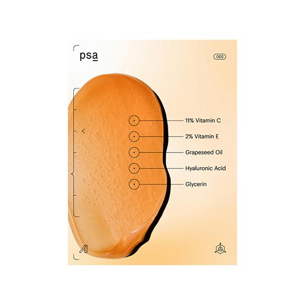 Psa Light Up Vitamin C & E Flash Brightening Mask 50 ml - Masks & Peels