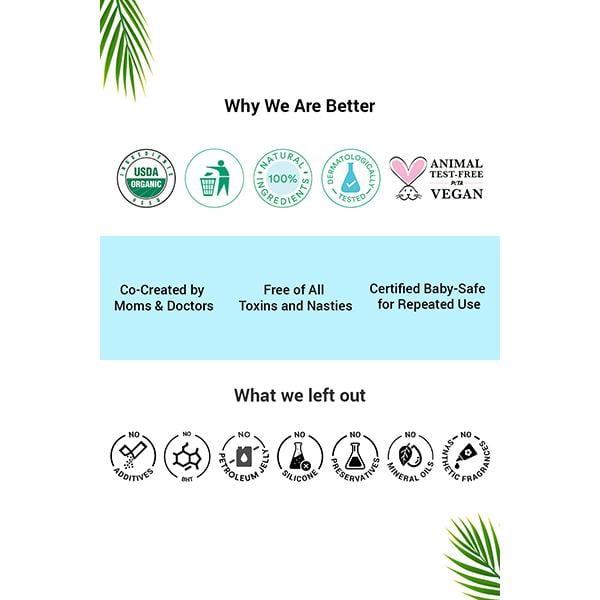 BabyChakra Organic Coconut Oil For Babies 100 ml - Face Oils